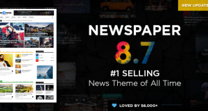 Newspaper v8.7.2 – Responsive News / Magazine WordPress Theme