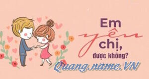 Em yêu chị, được không? (Phần 1)