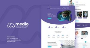 Medio v1.4 – Medical Organization WordPress Theme