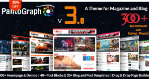 PantoGraph v3.1.1 – Newspaper Magazine Theme